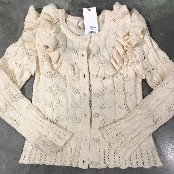 Warren Ruffle Cardigan - Picture 5 of 6